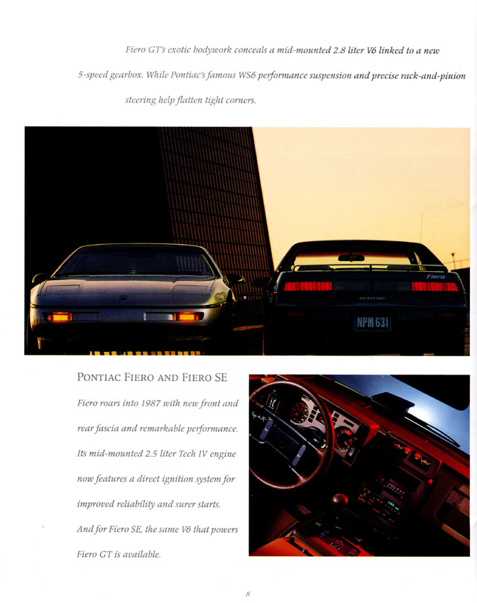 1987 Pontiac Brochure Page 11